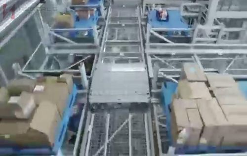 聚集高速托盘类四向穿梭车ASRV 一车跑全仓与10000货位的高效智能搬运解决方案